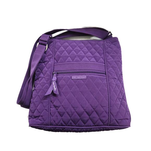 Vera Bradley Handbags - Vera Bradley Hipster Women's Purple Quilted Crossbody Bag